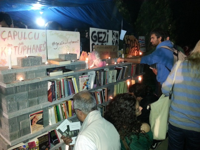 Free Library at Gezi.