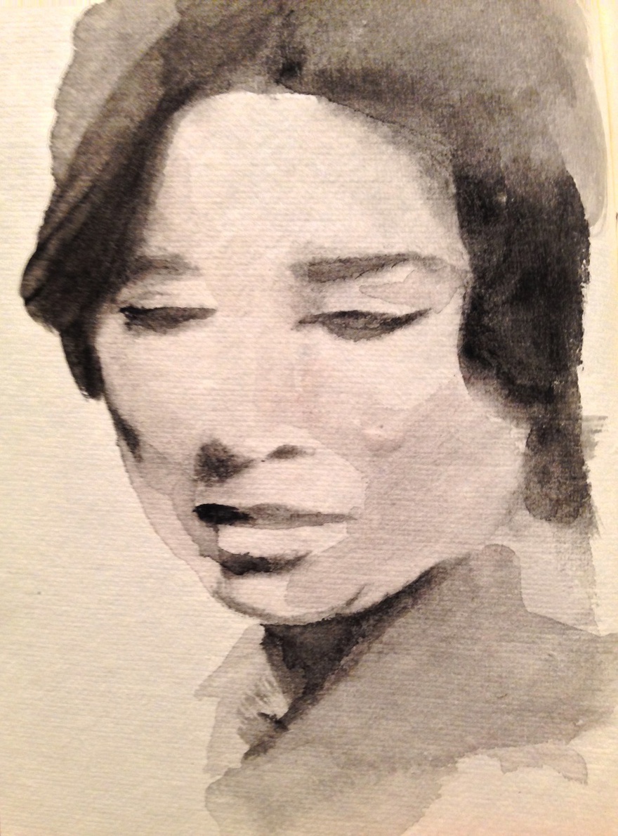Amal, 2015. Watercolour.