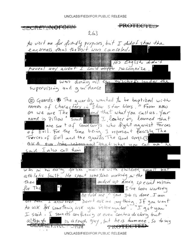 Mohamedou Ould Slahi, Guantánamo Diary. 
