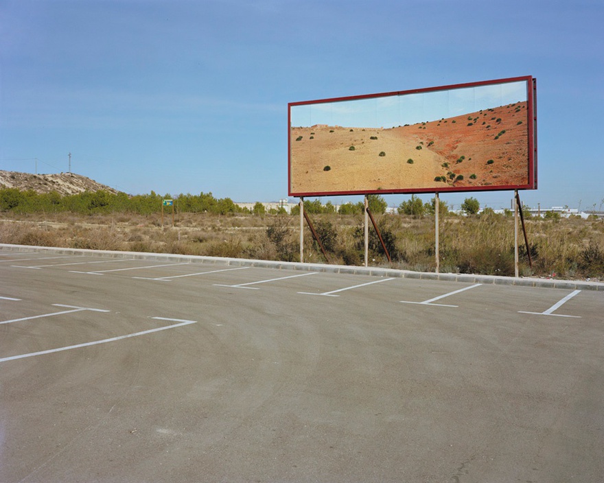 Corrina Silva, Resort town of Al Hoceima placed in former industrial zone, Cartagena, from the Imported Landscapes series, 2010. 179 x 143 cm, c-type print.