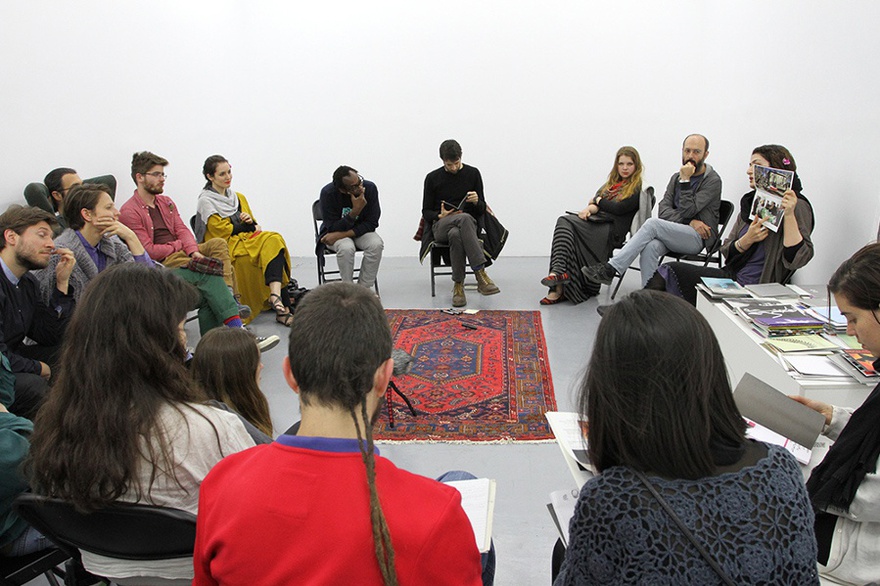 Group discussion project at Sazmanab, Tehran.