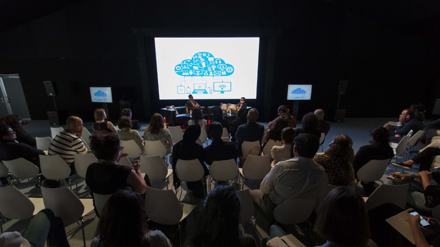 'The Future Was Cloud' at Art Dubai's Global Art Forum 10,2016. The Studio Dubai.