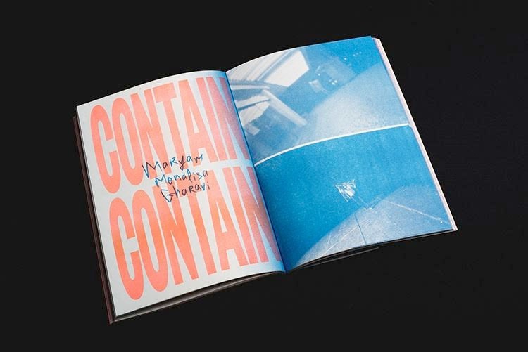 Maryam Monalisa Gharavi, Contain Contain, from the journal Dolce stil Criollo, issue 2, 2015.