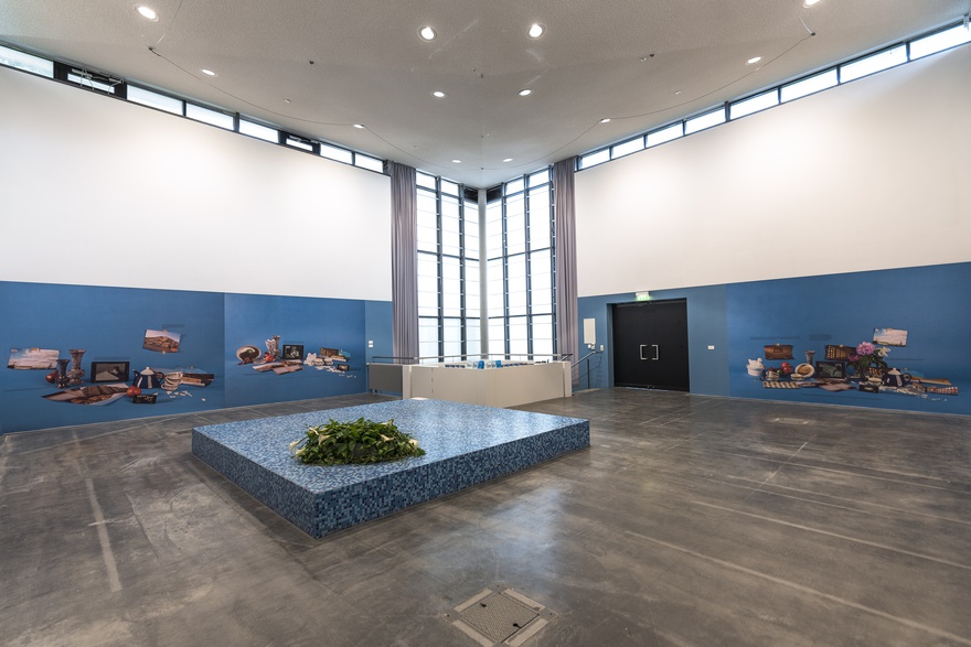 Mahmoud Khaled, A New Commission for an Old State, 2016. Installation view at Edith Russ Haus für Mediakunst, Oldenburg.