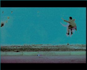 Faouzi Bensaïdi, Le Mur, 2000, installation detail, The Mediterranean Approach, 2011, short film, 10’.