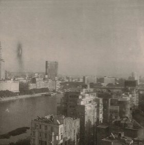 Ziad Antar, Cairo, from the Expired series, 2005, black & white silver print photograph, 125 x 125 cm, edition of 3. Courtesy of Selma Feriani Gallery, London.