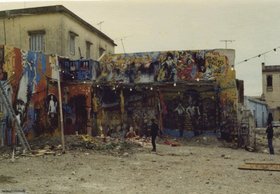 Denis Martinez, Dernières paroles d'un mur, Blida, 1986. Courtesy of Mahmoudi Mohammed.