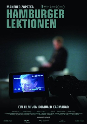 Original poster,Hamburger Lektionen (Hamburg Lectures), a film by Romuald Karmakar, Germany 2006.