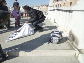 Study for Flying Carpets, 2011, Venice. Courtesy of the artist. 