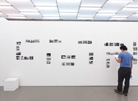 Maryam Jafri, Independence Day 1936-1967, 2009-present. Installation View:  Communitas, Camera Austria 2011.