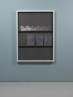 Wael Shawky, Dictums, installation view, Lisson Gallery, London, 2013.