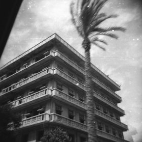 The Saint Georges Hotel, Ain el-Mseiseh, built in 1950, 2009, from the project Beirut Bereft, a collaboration between writer Rasha Salti and photographer Ziad Antar. Courtesy of the artists.