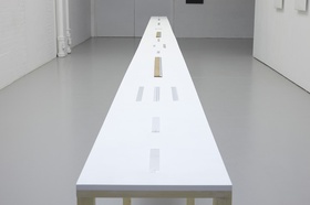 Cevdet Erek, Ruler and Rhythm Studies (2007–2011) Spike Island.