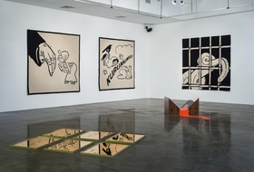 Slavs and Tatars, Language Arts, 2014. Installation view at The Third Line, Dubai.