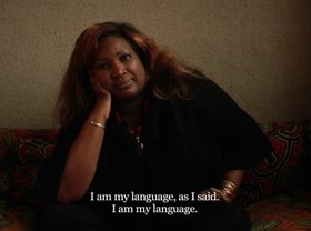 Bouchra Khalili, Speeches: Mahmoud Darwhish, 2012, video still. Courtesy of the artist and Galerie Polaris, Paris.