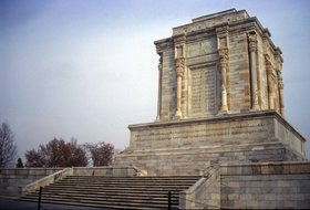 View of Ferdowsi's mausoleum, 1999.
