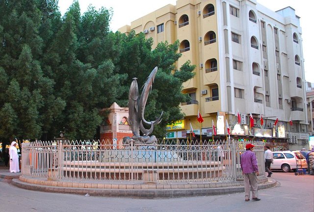 Fish Roundabout, Manama. Photograph by Amal Khalaf.