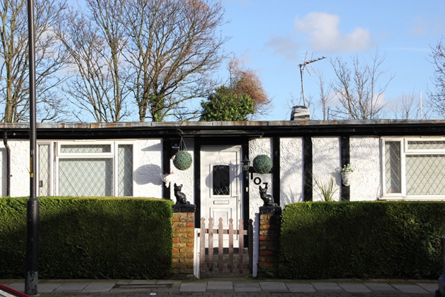 Pre-fabricated home, London 2014.