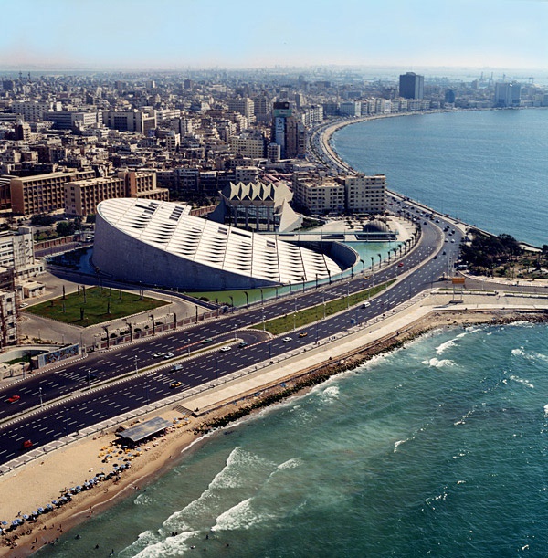 Bibliotheca Alexandrina, Egypt, 2001.