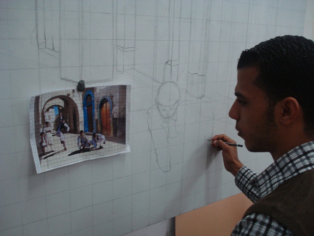 BA painting class (2010).