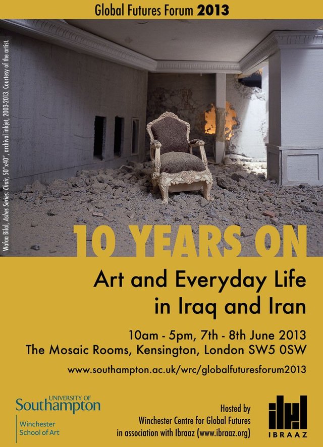 Global Futures Forum, '10 Years On: Art and Everyday Life in Iraq and Iran'