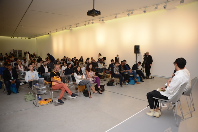 Discussion session led by Sarah Rifky and Ryan Inouye, March Meeting 2014, Sharjah Art Foundation Art Spaces.