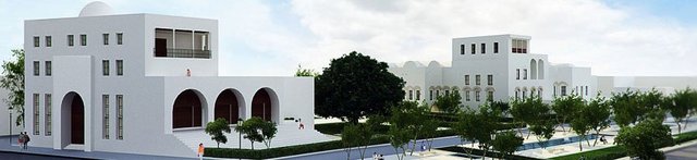 Proposal for the Kamel Lazaar Foundation Building.