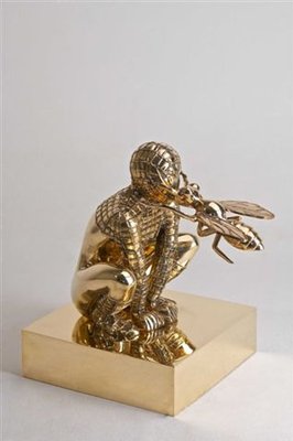 <p>Morteza Zahedi<br /> <em>The Kiss, </em>2011<br /> Bronze</p> <p>50 x 30 x 40 cm<br /> Courtesy of the artist and Aaran Gallery, Tehran</p> 