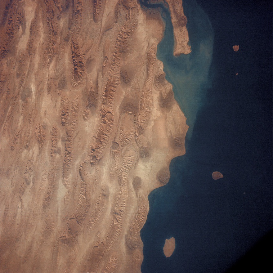 NASA, Island formations.