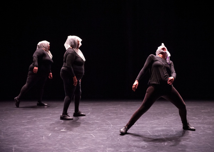 Bouchra Ouizguen, Ha!, performed at New York Live Arts, 2013.