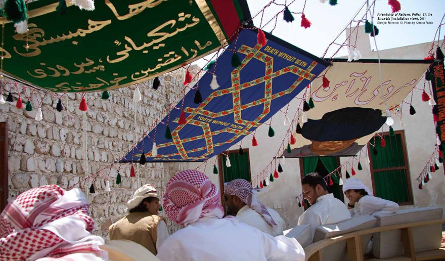 Slavs & Tatars, Friendship of Nations: Polish Shi'ite Showbiz, installation view, 2011. Sharjah Biennale 10.