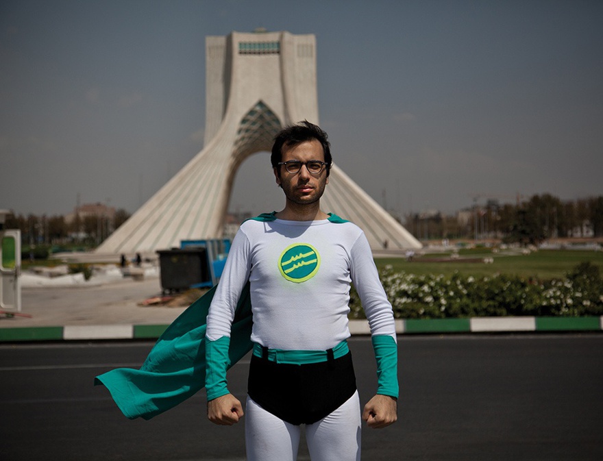 Portrait of Super Sohrab.
