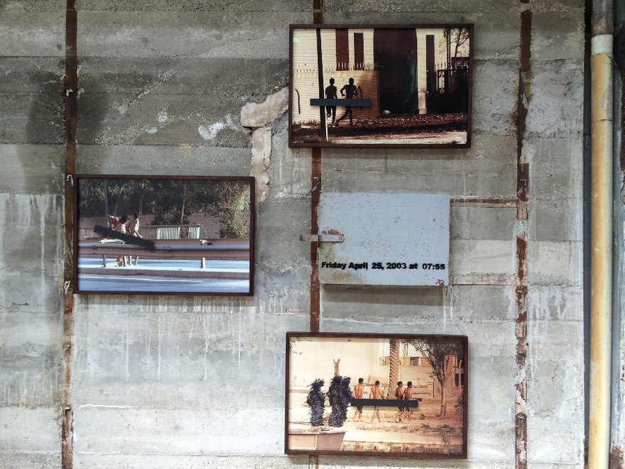 Reza Aramesh, Installation at Venice Biennale, 2015.
