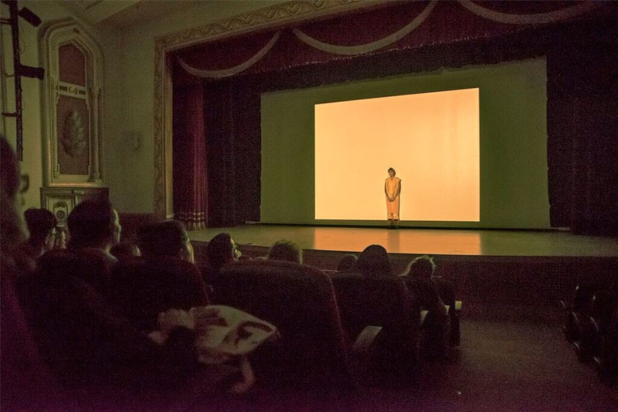 Basma Alsharif, Doppelgänger, 2014. Performance, 60min.