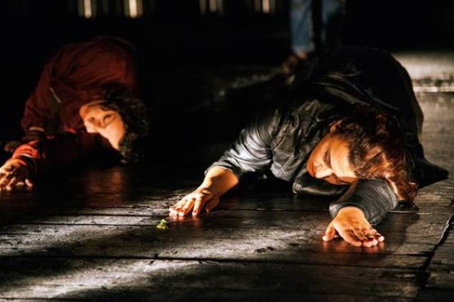 Zoukak Theatre Company, The Battle Scene, 2015. The Dead: A Survivor.