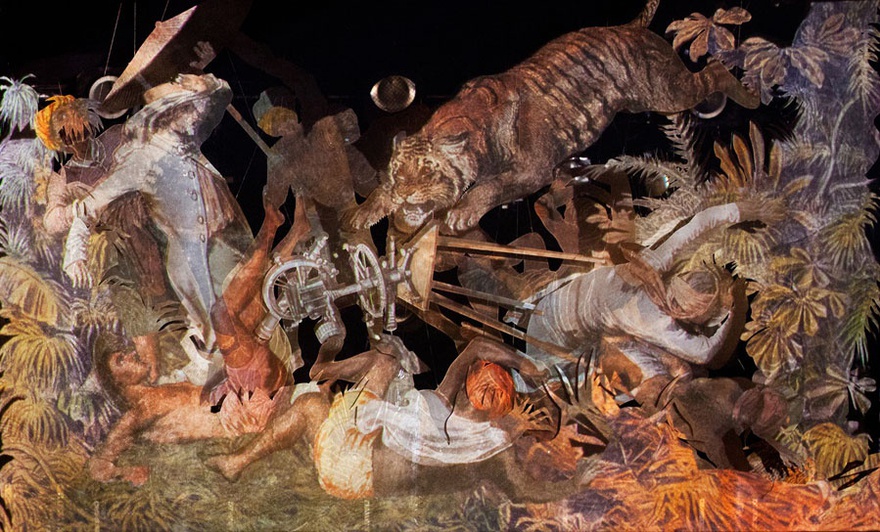 Ho Tzu Nyen, Ten Thousand Tigers, 2014, Live Performance, documentation.