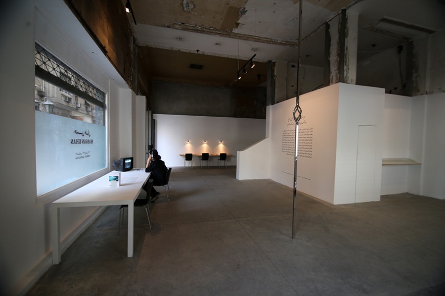 Hassan Khan, 17 and in AUC, 2003. Installation view at SALT Istanbul.