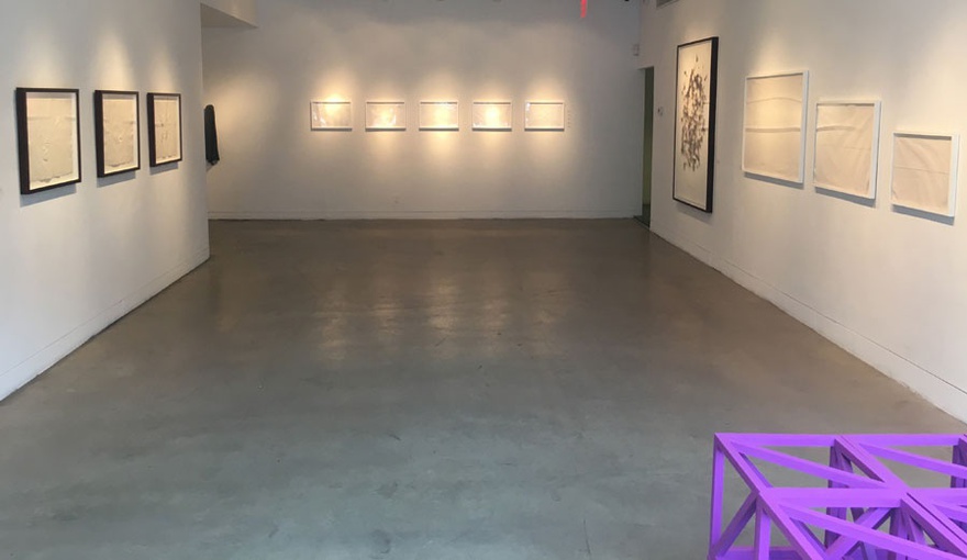 Between Structure and Matter: Other Minimal Futures, installation view. Aicon Gallery, New York.