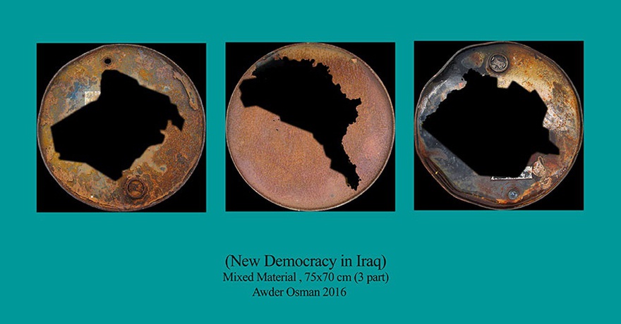 Awder Osman, New Democracy in Iraq, 2016. Series of photographs.