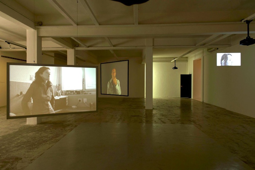Installation view, Hassan Khan, The Portrait is an Address, 2016, at Beirut Art Center, Beirut.