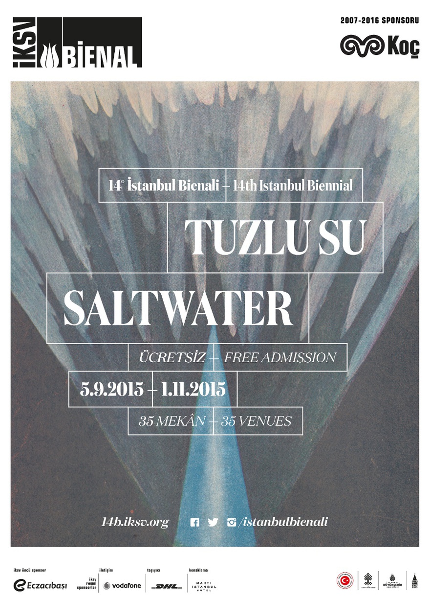 Istanbul Biennial poster.