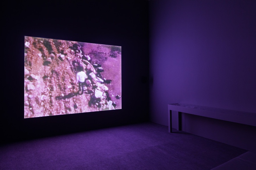 Robert Smithson, Spiral Jetty, 1970. 16mm film on video, sound. 