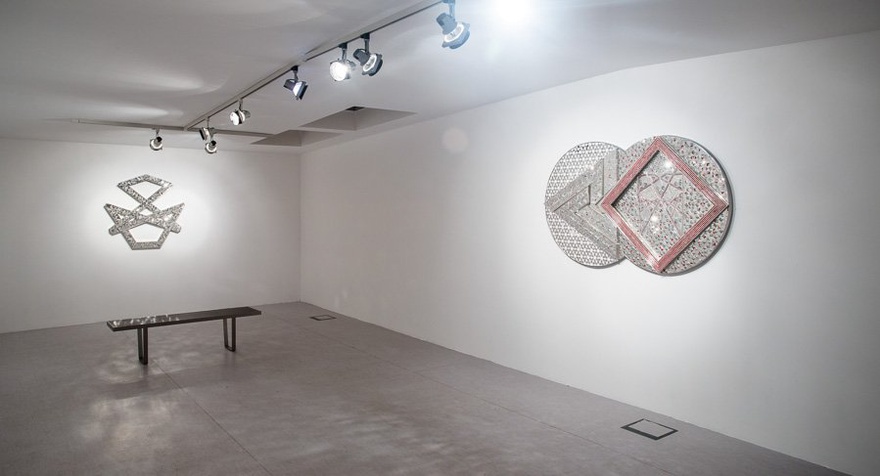 Monir Shahroudy Farmanfarmaian, 2004-2013, installation view. Courtesy the artist and The Third Line.